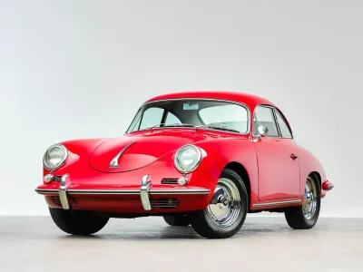 1961 Porsche 356B in Ruby Red