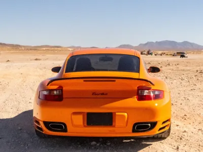 2007 Porsche 911 Turbo Coupe in Orange