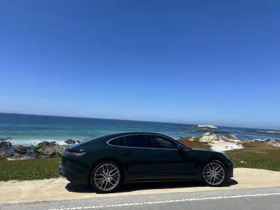 2022 Porsche Panamera 4S in Barnato Green