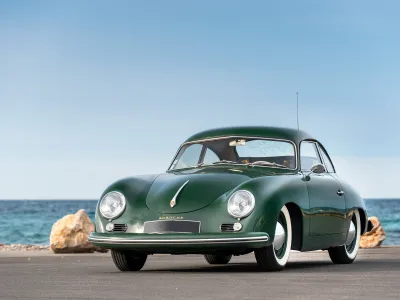 1955 Porsche 356 Pre-A 1500 Coupe by Reutter in Palm Green