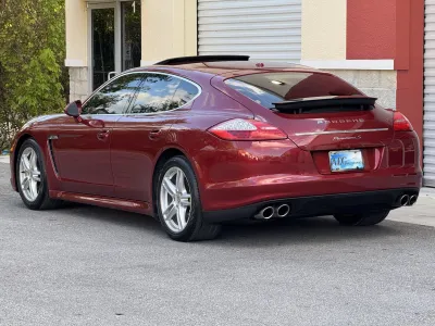 2011 Porsche Panamera S in Ruby Red Metallic