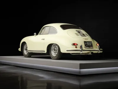 1958 Porsche 356A Coupe in Ivory