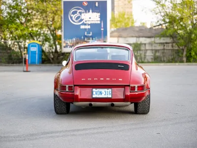 1971 Porsche 911T Coupe in Maroon