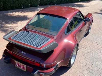 1983 Porsche 911 Turbo in Ruby Red Metallic