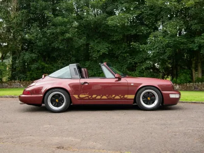 1984 Porsche 911 Carrera 3.2 Targa in Garnet Red Metallic