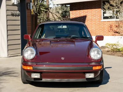 1983 Porsche 911SC Coupe in Ruby Red Metallic