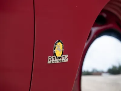 1951 Porsche 356 Pre-A Split-Window Coupe in Maroon