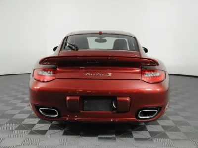 2011 Porsche 911 Turbo S Coupe in Ruby Red Metallic