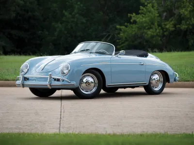 1958 Porsche 356 A 1600 Speedster by Reutter in Meissen Blue