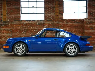 1991 Porsche 964 Turbo in Cobalt Blue Metallic