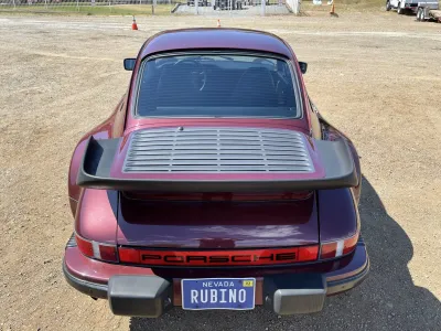 1984 Porsche 911 Carrera Coupe M491 in Ruby Red Metallic