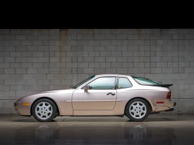 1988 Porsche 944 Turbo S In Silver Rose