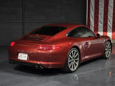 2012 Porsche 911 Carrera S Coupe in Ruby Red Metallic