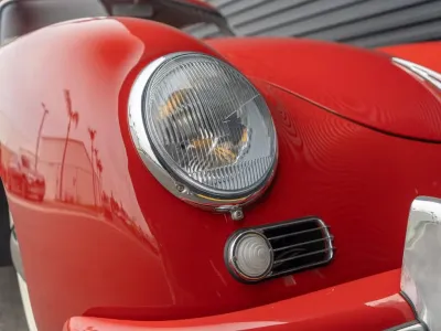 1954 Porsche 356 Coupe In Turkish Red