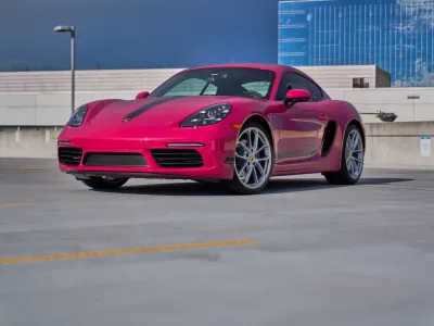 2024 Porsche 718 Cayman Style Edition in Ruby Star Neo