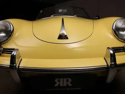 1961 Porsche 356 B 1600 Super Roadster in Condor Yellow