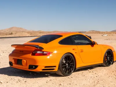 2007 Porsche 911 Turbo Coupe in Orange