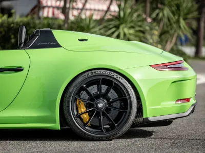 2019 Porsche 911 Speedster in Lizard Green