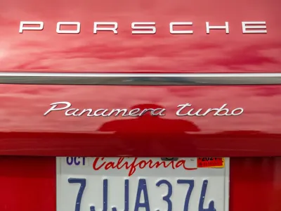 2011 Porsche Panamera Turbo in Ruby Red Metallic