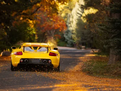 2005 Porsche Carrera GT in Faience Yellow