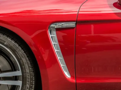 2011 Porsche Panamera Turbo in Ruby Red Metallic