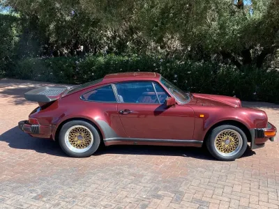 1983 Porsche 911 Turbo in Ruby Red Metallic