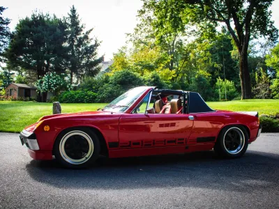 1974 Porsche 914 2.0 Track Car in Phoenix Red