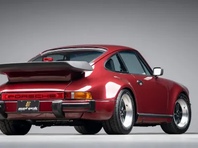 1977 Porsche 911S Coupe in Ruby Red Metallic