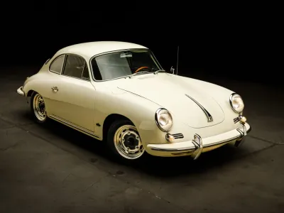 1963 Porsche 356B Coupe in Ivory