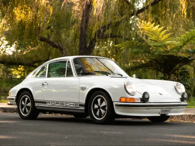 1969 Porsche 911 S - 2.7 MFI Engine in White