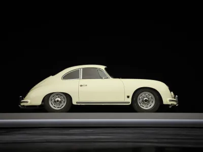 1958 Porsche 356A Coupe in Ivory