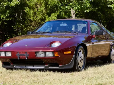 1984 Porsche 928S in Ruby Red Metallic