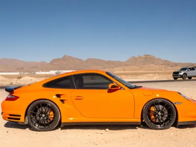 2007 Porsche 911 Turbo Coupe in Orange