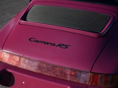 1992 Porsche 911 Carrera RS in Rubystone Red