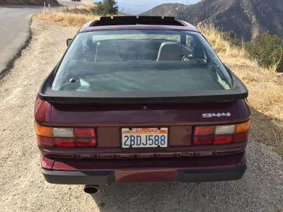 1984 Porsche 944 in Ruby Red Metallic