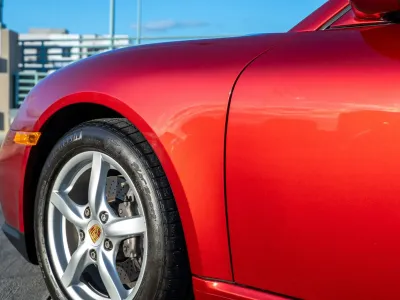 2009 Porsche Cayman in Ruby Red Metallic