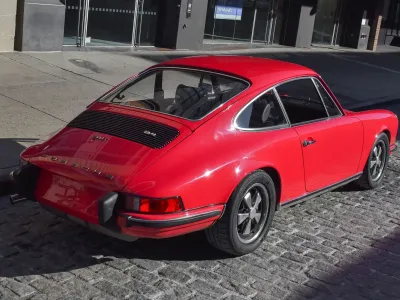 1973 Porsche 911T Coupe in Raspberry Metallic